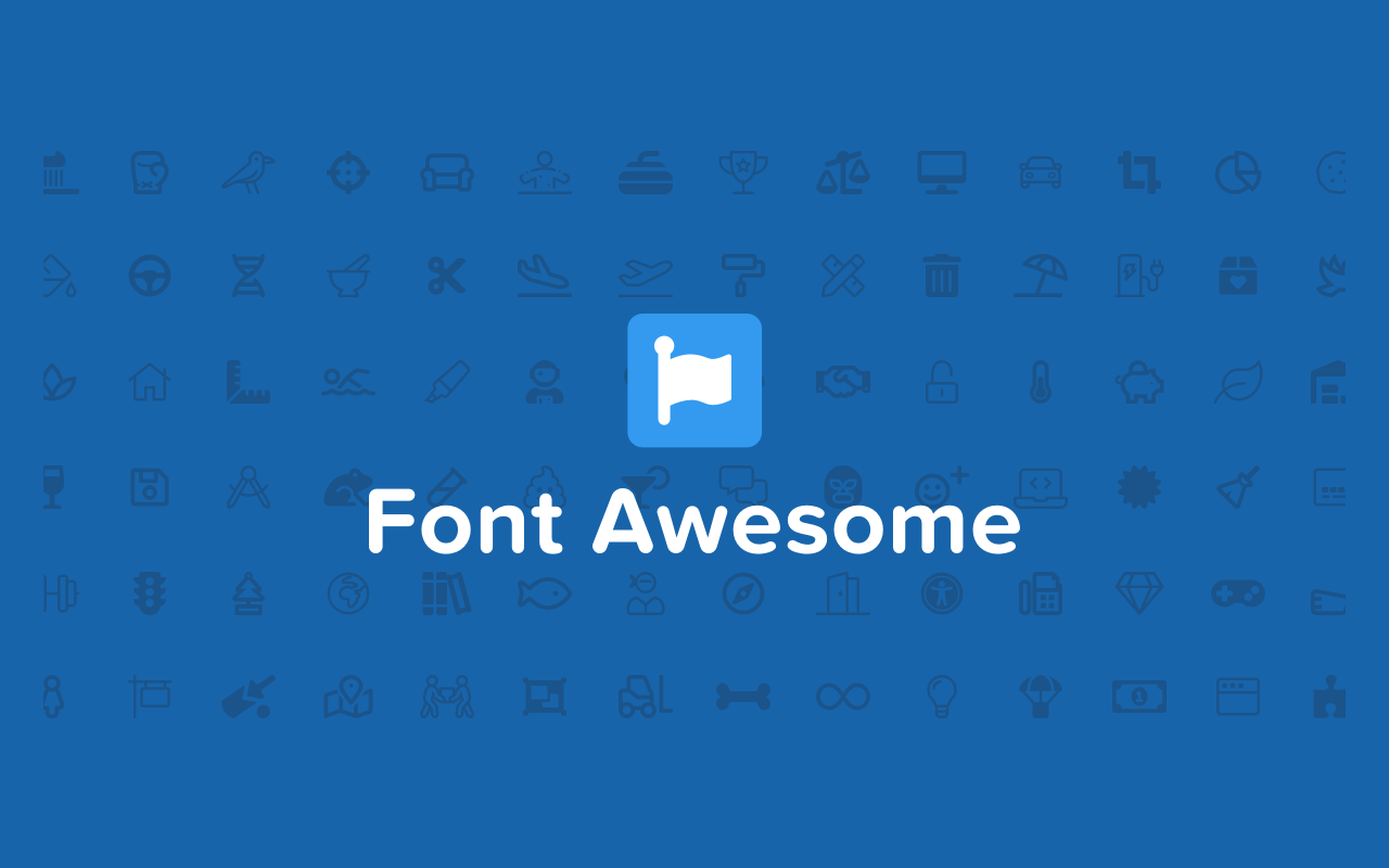 Font Awesome icon font